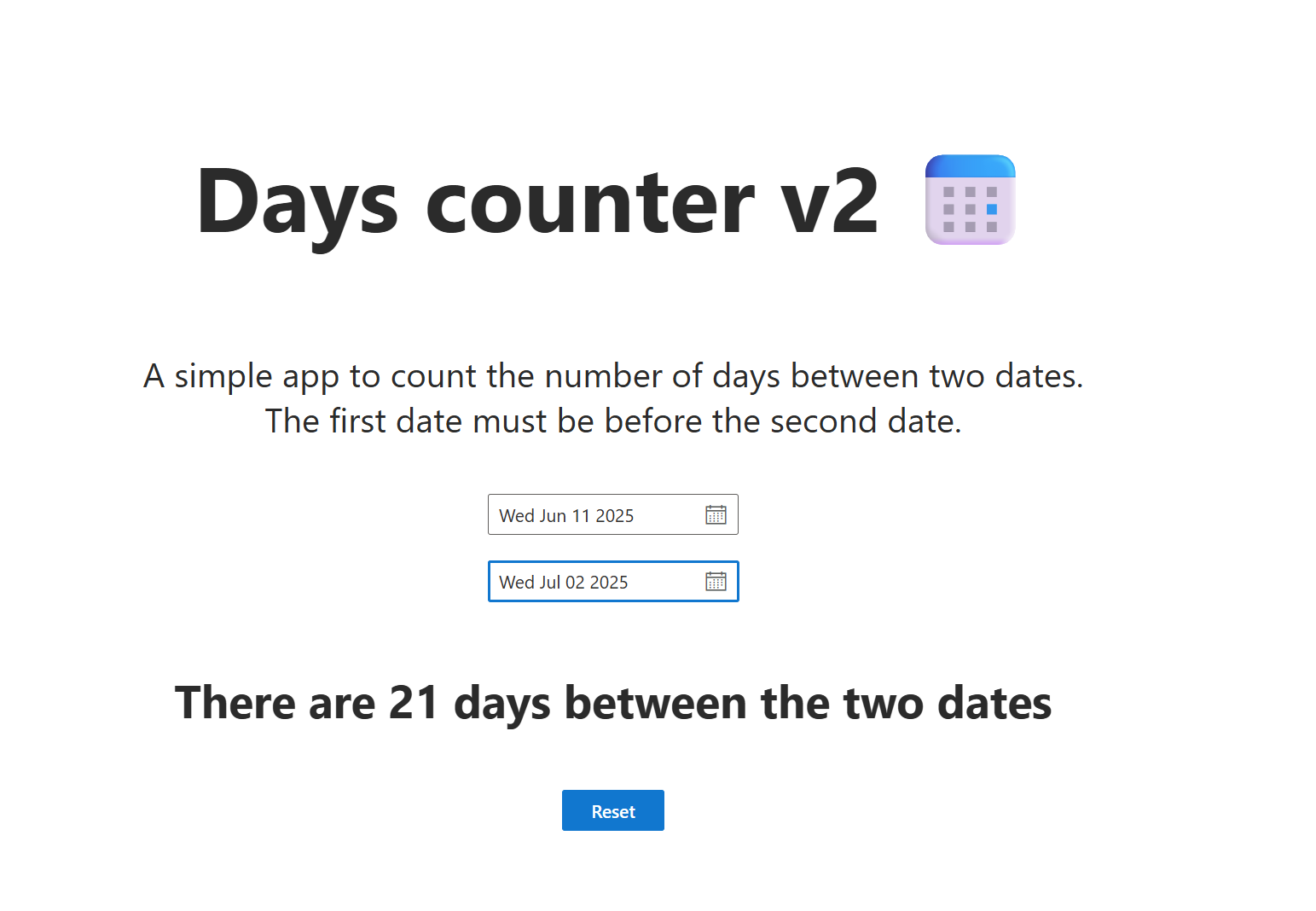 Day counter